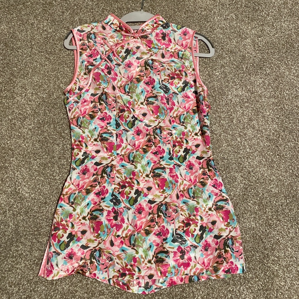 Chinese Qipao style top